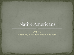 Native Americans - EHS