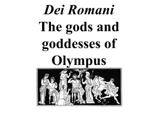 Dei Romani–Meet the Olympic gods