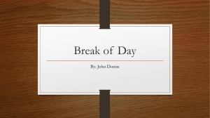 Break of Day - mmhseabbott