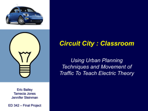 Circuit City: Classroom - Learning, Design and Technology