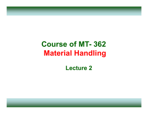 Material Handeling lec 2