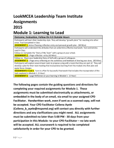 LTI Assignments Workbook