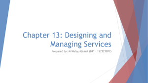 Chapter 13: Designing and Managing Services