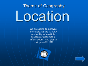 additional description of relative location