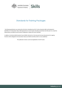 DOCX file of Standards for Training Packages (0.15 MB )