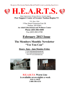 H.E.A.R.T.S. Newsletter For February 2013