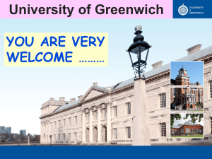 University of Greenwich - Embedding