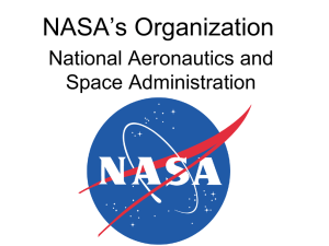 NASA's Organization