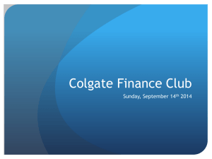 File - Colgate Finance Club