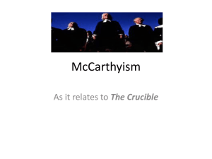 McCarthyism - My Teacher Pages
