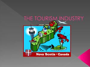 THE TOURISM INDUSTRY.ppt