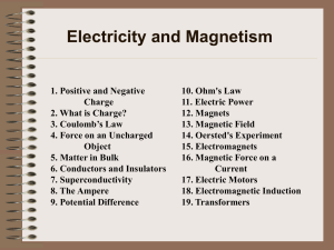 11. Electric Power - Worth County Schools
