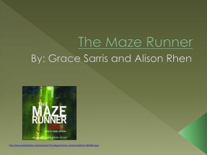 The Maze Runner - boothcummins2012