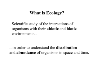 Population Ecology: Life History Strategies