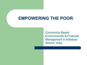 empowering the poor