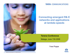Slides - TERENA Networking Conference 2009