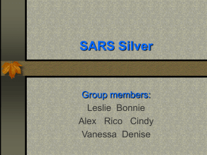 SWOT Analysis For SARS Silver