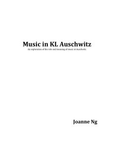 Music in KL Auschwitz - Main | Bozena Karwowska