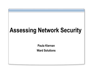 Planning a Security Assessment
