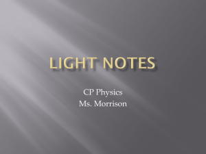 Light Notes - Brookwood High School