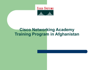 Complete information about how we learn the Cisco Academy