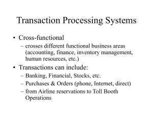 Transaction Processing (5)