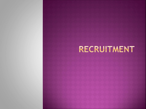 Recruitment - todaysupdates