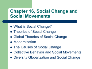 Chapter 23, Social Change