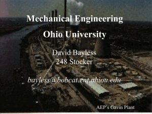 Mechanical Engineering at Ohio University
