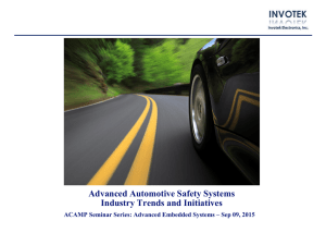 MIS Automotive Investor Overview May 8th, 2014