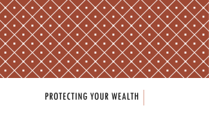 Protecting Your Wealth - Carlisle County Schools