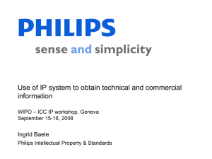 Use of IP system to obtain technical and commercial
