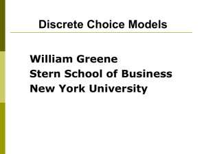 Latent Class Models - NYU Stern School of Business