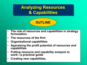 Figure 5.1. Shifting From an Industry Focus to a Resource Focus