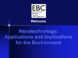 Nanotechnology - Environmental Business Council of New England
