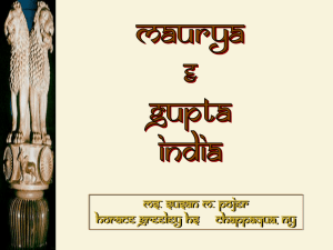 Maurya-Gupta Empires