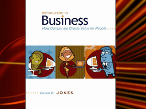 Chapter 1 What is Business?