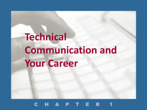 Technical Communication and Your Career