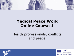 MPW_Course_1_en - Medical Peace Work