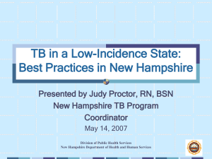 New Hampshire TB Program