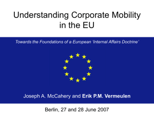 presentation - European Corporate Governance Institute