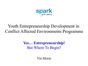 Yes… Entrepreneurship!, Vin Morar