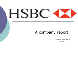 HSBC - KISCBusinessStudies