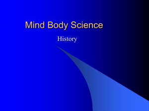 File - Mind Body Science