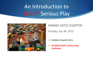 ASTD Hawaii Session on Lego Serious Play