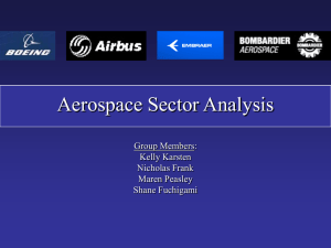Competitors in the Aerospace Industry