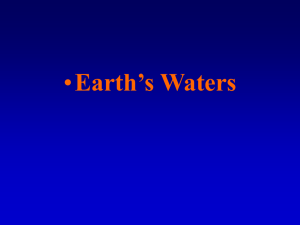 Chapter 26 - "Earth's Waters"
