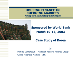 Global Financial Markets Seminar June 12, 2001