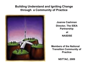 Second National Community Building Forum: Taking Stock Of