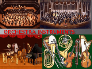 orchestra instruments - Harris Girls' Academy East Dulwich